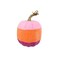 Sweet and Spooky: Pink Fall/Halloween Candy Corn Foam Pumpkin -56697PKORBT